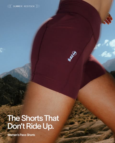 The shorts that don't ride up