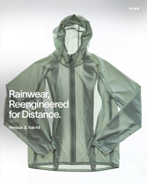 Rainwear, Reengineered for Ultra Distance